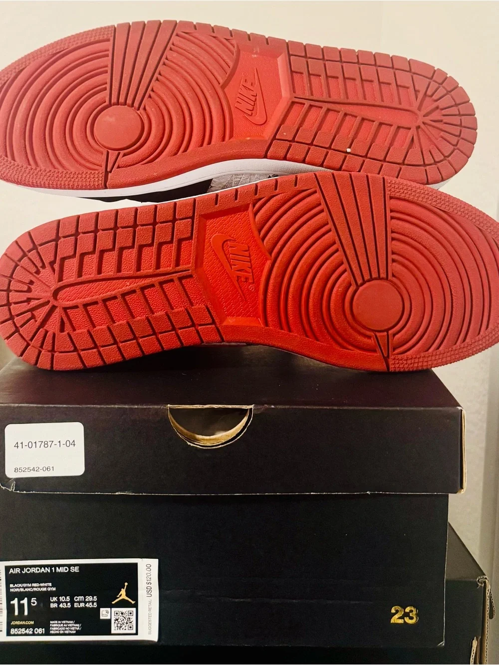 Jordan 1 Mid - Newspaper Air Times